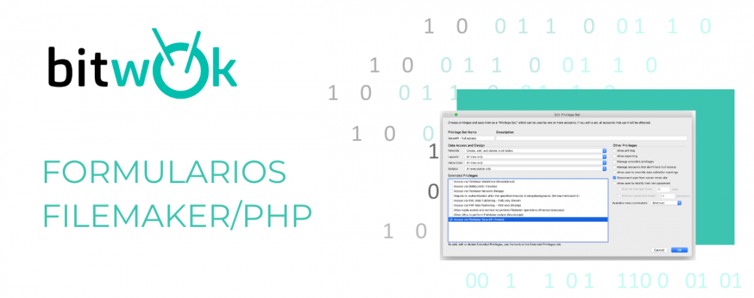 Formularios FileMaker/PHP