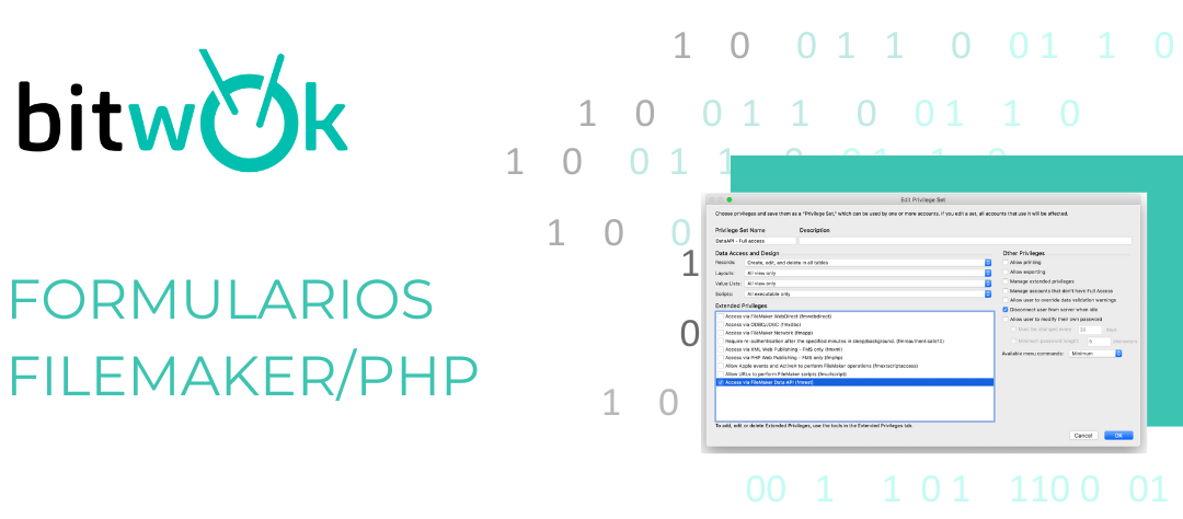 Formularios FileMaker/PHP