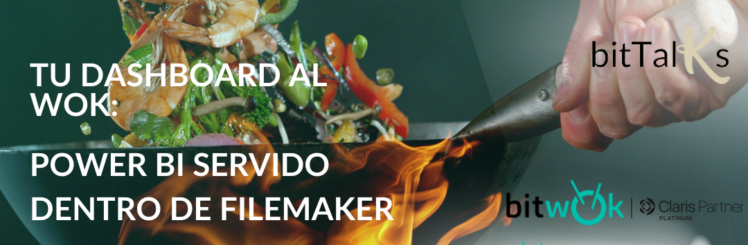 Power BI servido dentro de FileMaker.